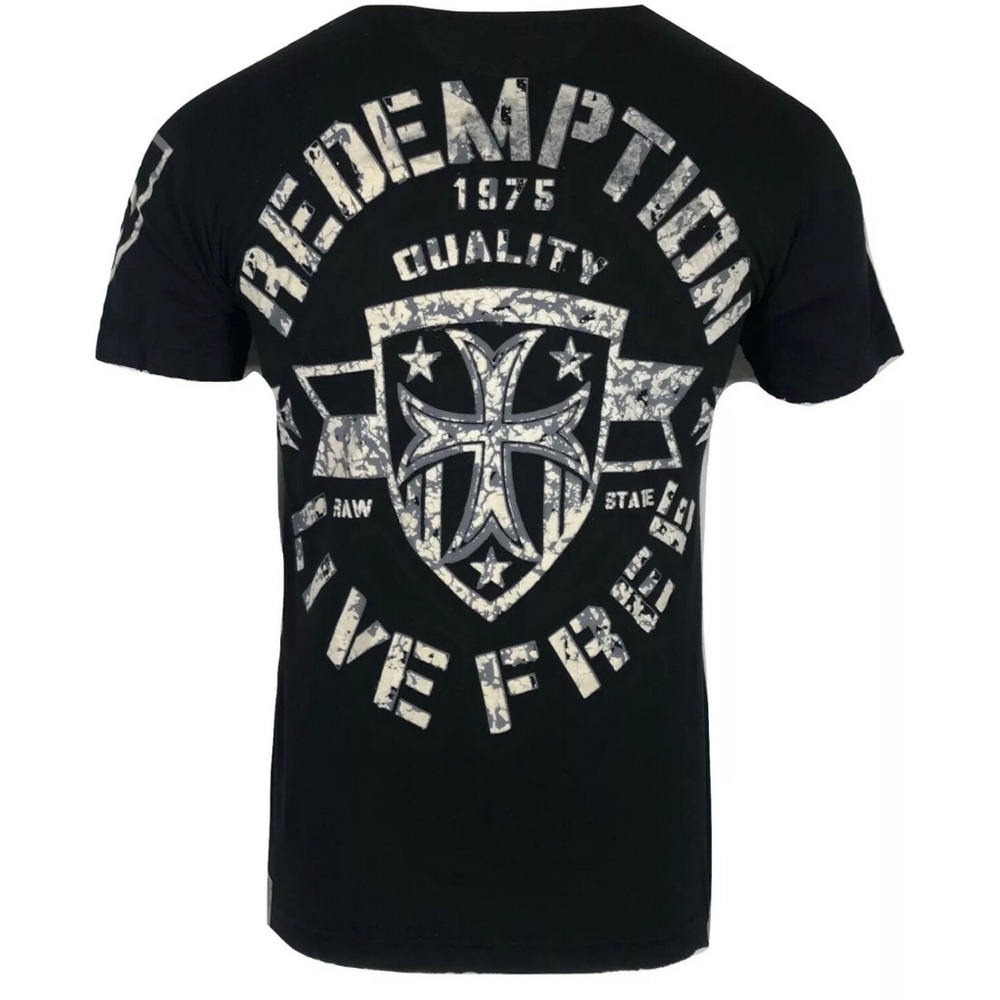ARCHAIC AFFLICTION Mens T-Shirt MIDKNIGHT Premium - Picture 3 of 8